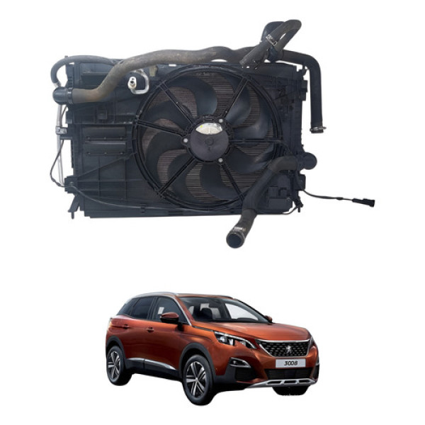 Kit Radiador Peugeot 3008 1.6 Thp 2017 2021 Original