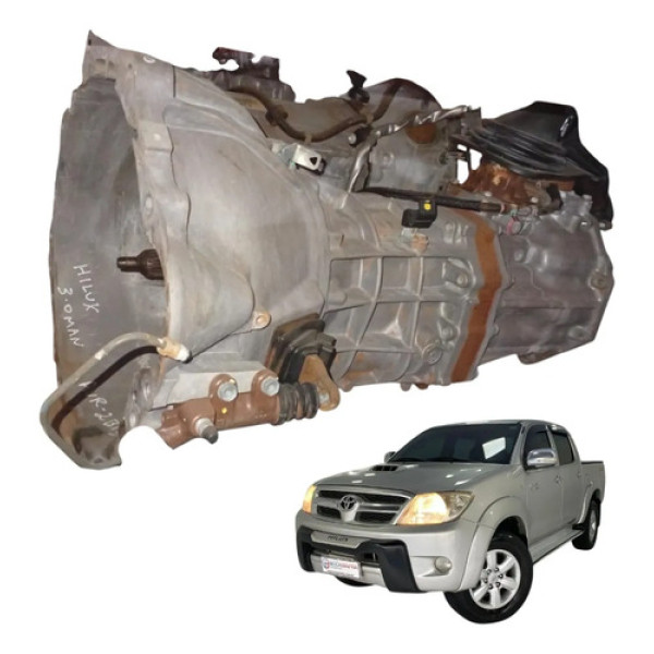 Caixa De Cambio Toyota Hilux 2.5 3.0 4x4 2006 2015 Manual