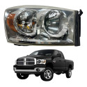Farol Esquerdo Dodge Ram 2500 2007 2010 Esquerdo/motorista