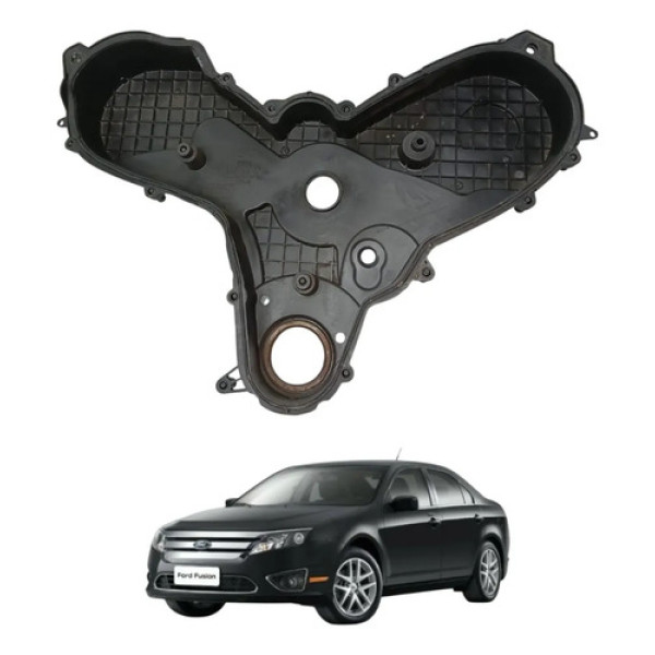 Tampa Capa Correia Ford Fusion 3.0 V6 2010 2011 Preto