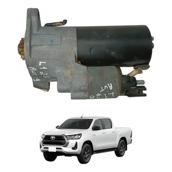 Motor Partida Toyota Hilux 2.8 Automática 2016 2021