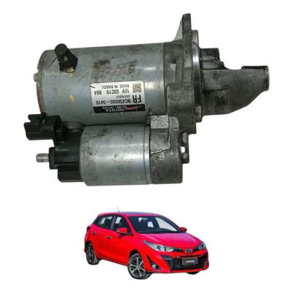Motor Partida Arranque Toyota Yaris Original