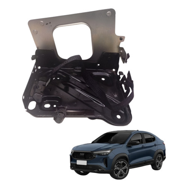 Suporte Caixa Bateria Fastback Abarth 1.3 Turbo 2022 2024 Preto