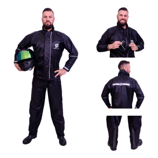 Melhor Capa De Chuva Nylon Motoqueiro Motobpy Impermeável