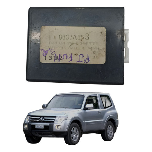 Modulo Espelho Retrovisor Mitsubishi Pajero Full 2008 2015 Preto