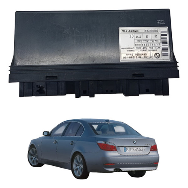 Modulo Central Controle Bmw 530i E60 2003 2010 6135915151601