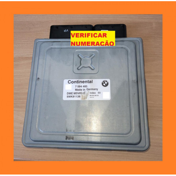 Módulo Injeção Bmw 130i 3.0 N52 7594483
