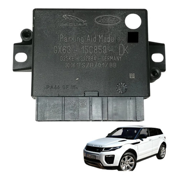 Módulo Sensor Estacionamento Evoque 2017 2018 Gx6315c859dk Preto