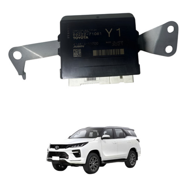 Modulo Tampa Traseira Toyota Sw4 2.8 2021 2024 Original Preto