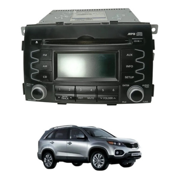 Multimídia Rádio Kia Sorento 2011 2012 Original