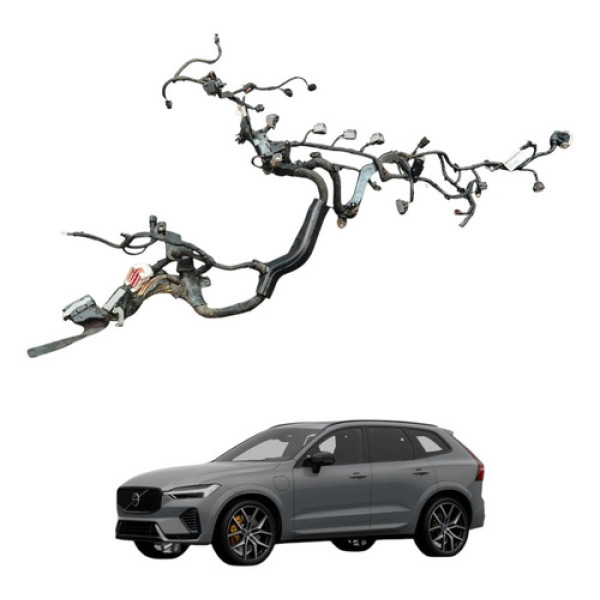Chicote Motor Bicos Volvo Xc60 D5 Momentum 2019 2021 Diesel