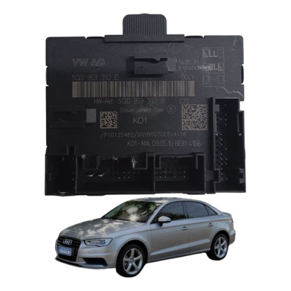 Modulo Porta Audi A3 2015 2018 Dianteira Esquerda 5q0959393e