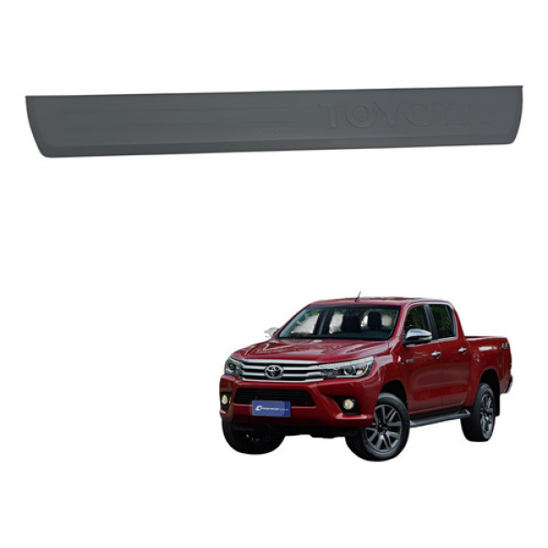 Soleira Dianteira Esquerda Toyota Hilux 2016 2017 2018 2019 Cinza