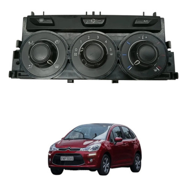 Comando Ar Condicionado Citroen C3 2014 2015 2016 2017 2018