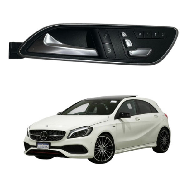 Maçaneta Esquerda Comando Banco Mercedes A250 2014 2018 Preto