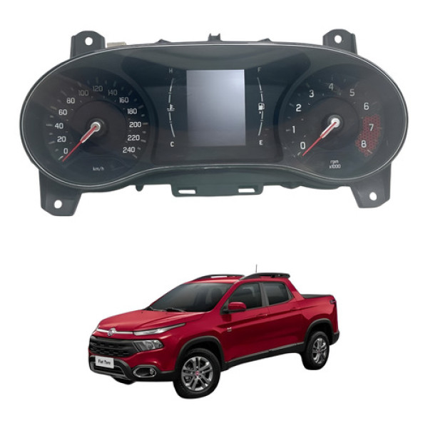 Painel Instrumentos Fiat Toro Freedom 1.8 2016 2022 Preto