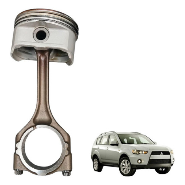 Pistão Com Biela Mitsubishi Outlander 2.4 2009 2012