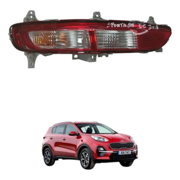 Refletor Esquerdo Parachoque Traseiro Sportage 2017 2019
