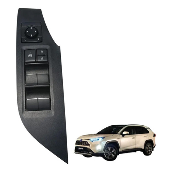 Comando Vidro Elétrico Toyota Rav4 2019 2020 2021 Diant Esq
