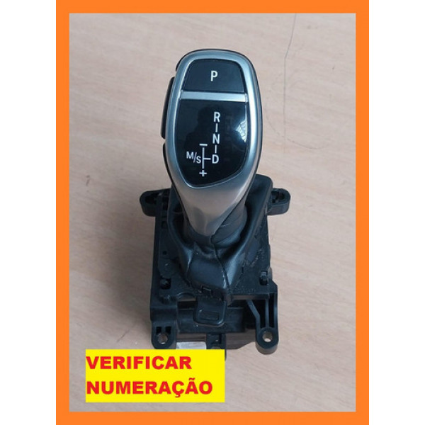 Alavanca Câmbio Bmw 320i N20 2013 2014 2015 2016 2017 2018 Preto