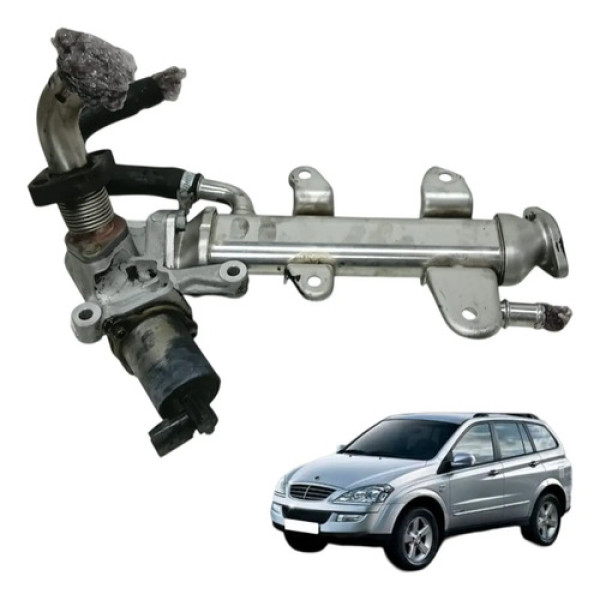 Valvula Egr Com Resfriador Ssangyong Kyron 2.0 2010 2012
