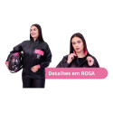 Capa De Chuva Feminina Impermeável Motoqueiro Motoboy
