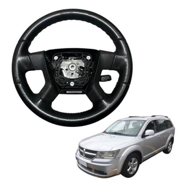 Volante Direcao Dodge Journey 2009 2011 Original Preto