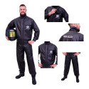 Capa De Chuva Motociclista Motoboy Conjunto Impermeável Frio