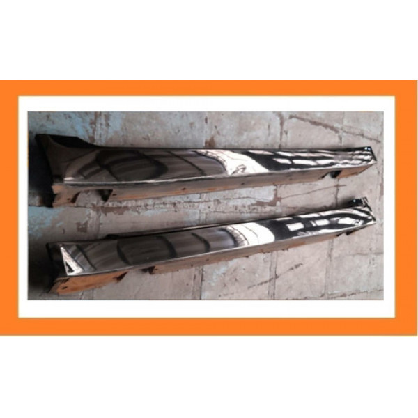 Spoiler Saia Lateral Bmw 550i 2005 2006 2007 2008 2009 2010 Preto