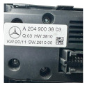 Comando Ar Condicionado Mercedes Benz C180 2010 2011