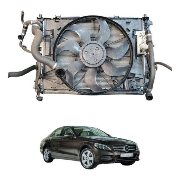 Kit Radiador Mercedes C200 2.0 2015 2016 2017 2018