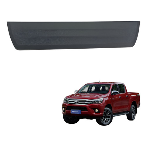 Soleira Traseira Esquerda Toyota Hilux 2016 2017 2018 2019 Cinza