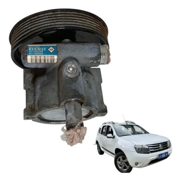 Bomba Direcao Hidraulica Renault Duster 2013 2018 1.6 Flex