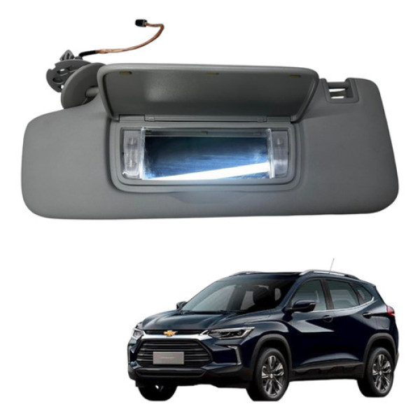 Tapa Quebra Sol Gm Tracker 2022 2023 2024 2025 Esquerdo