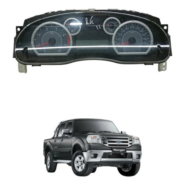 Painel Instrumentos Ford Ranger 2009 2010 2011 2012 Preto