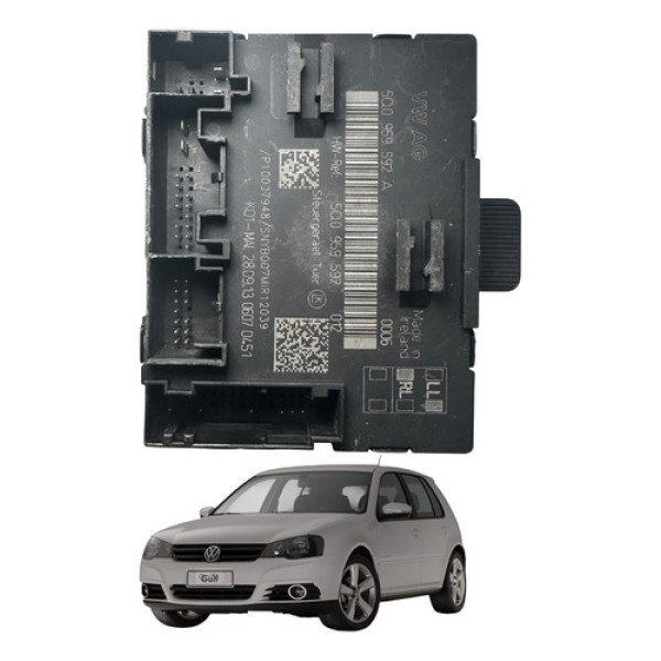 Modulo Conforto Porta Dianteira Direita Volkswagen Golf 2013