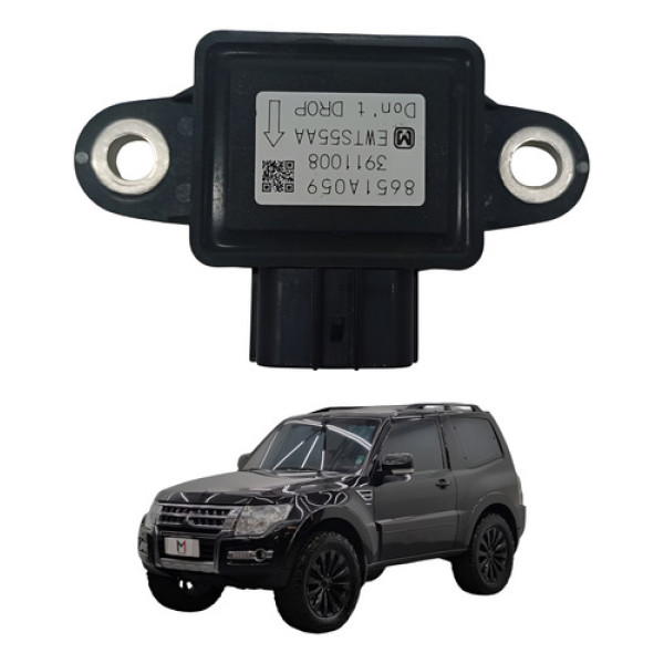 Modulo Sensor Aceleracao Mitsubishi Pajero Full  2011 2018 Preto