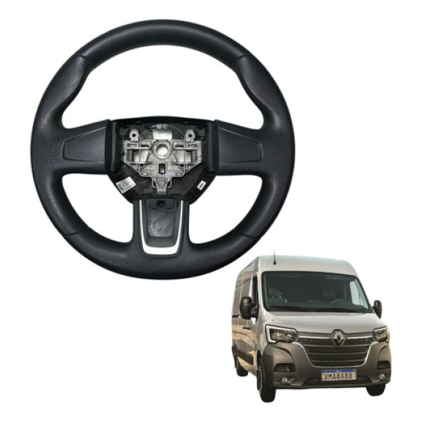 Volante Direcao Renault Master 2023 2024 Original Preto
