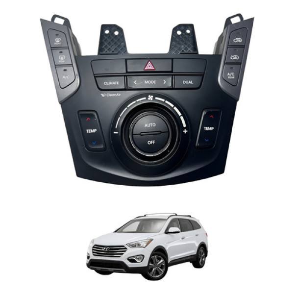Comando De Ar Condicionado Hyundai Santa Fé 3.3 2013 2018