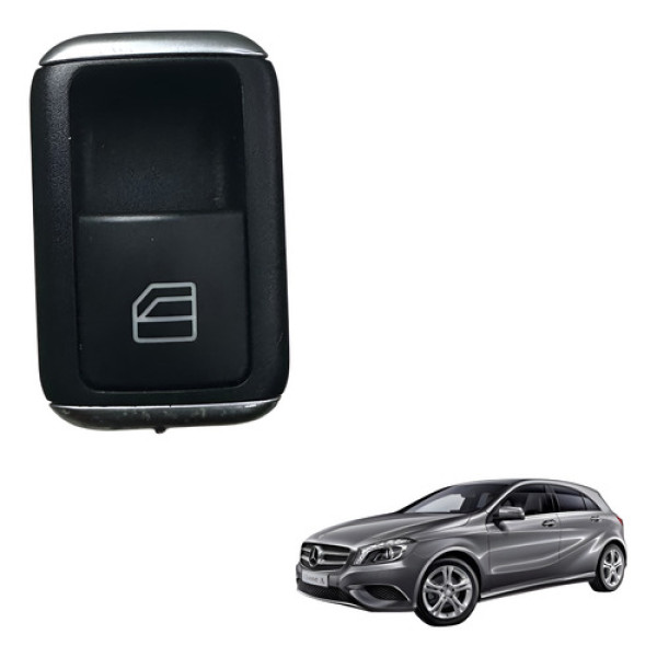 Botao Vidro Traseiro Esquerdo Mercedes A200 2014 2018