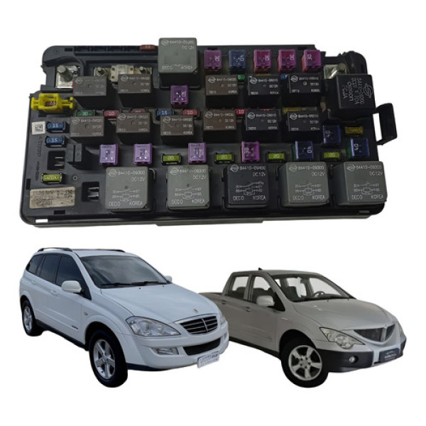 Modulo Caixa Fusivel Ssangyong Actyon Kyron 2010 2012 Ak7022