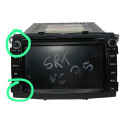 Multimidia Radio Tela Kia Sorento 2011 2012 3.5 V6 Preto