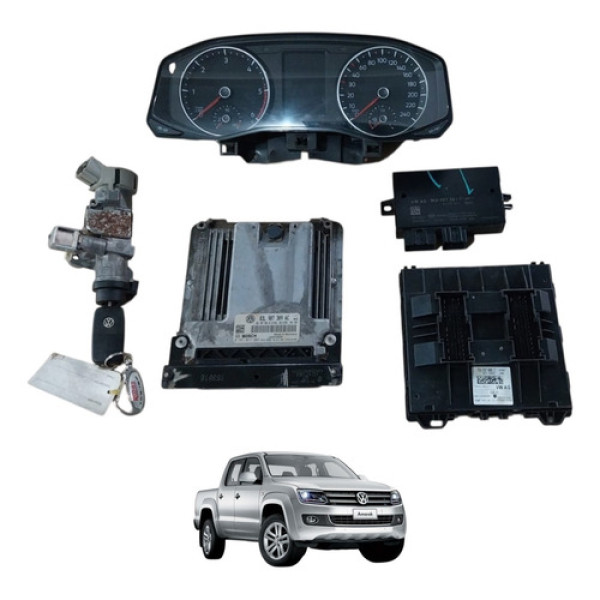 Kit Code Módulo Injeção Vw Amarok 2.0 Automática 180cv 2018