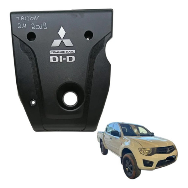 Capa Tampa Motor Mitsubishi L200 Triton 2017 2023 Original