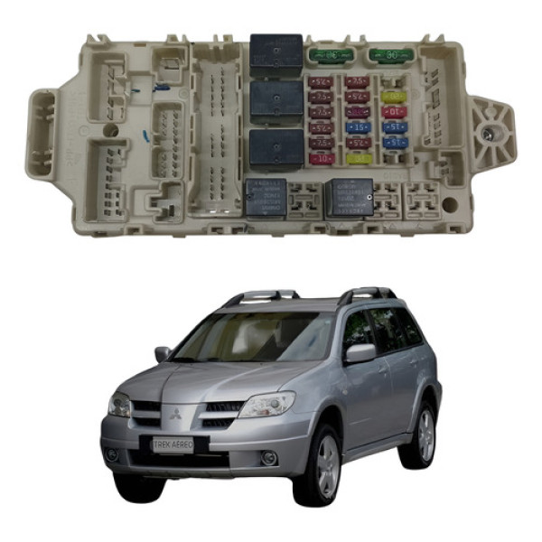 Modulo Caixa Fusivel Mitsubishi Airtrek  2003 2007 91480w