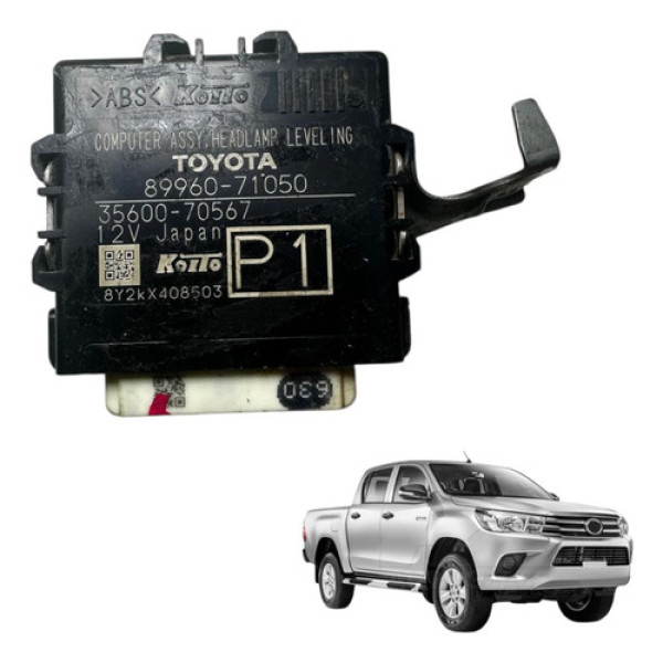 Modulo Regulagem Farol Toyota Hilux 2016 2019