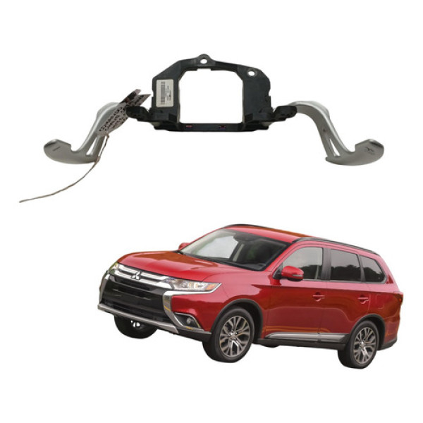 Paddle Shift Mitsubishi Outlander 2016 2017 Original Preto