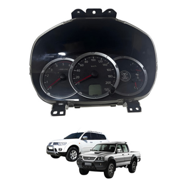 Painel Instrumentos L200 Triton Dakar 2013 2016 Preto