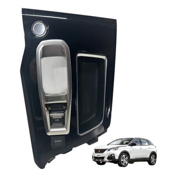 Console Central Botão Freio Peugeot 3008 2018 2021