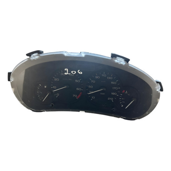 Painel Instrumentos Peugeot 206 2004 Preto
